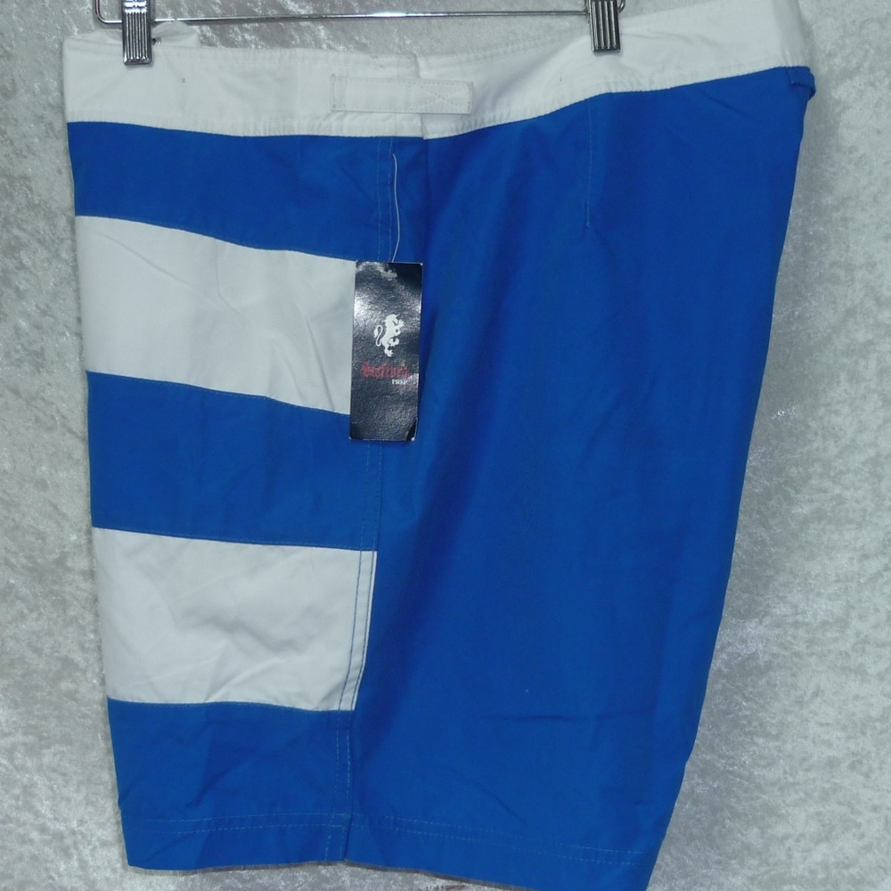 Men's Stafford Swim Trunk size XL, XXL Cobalt NEW